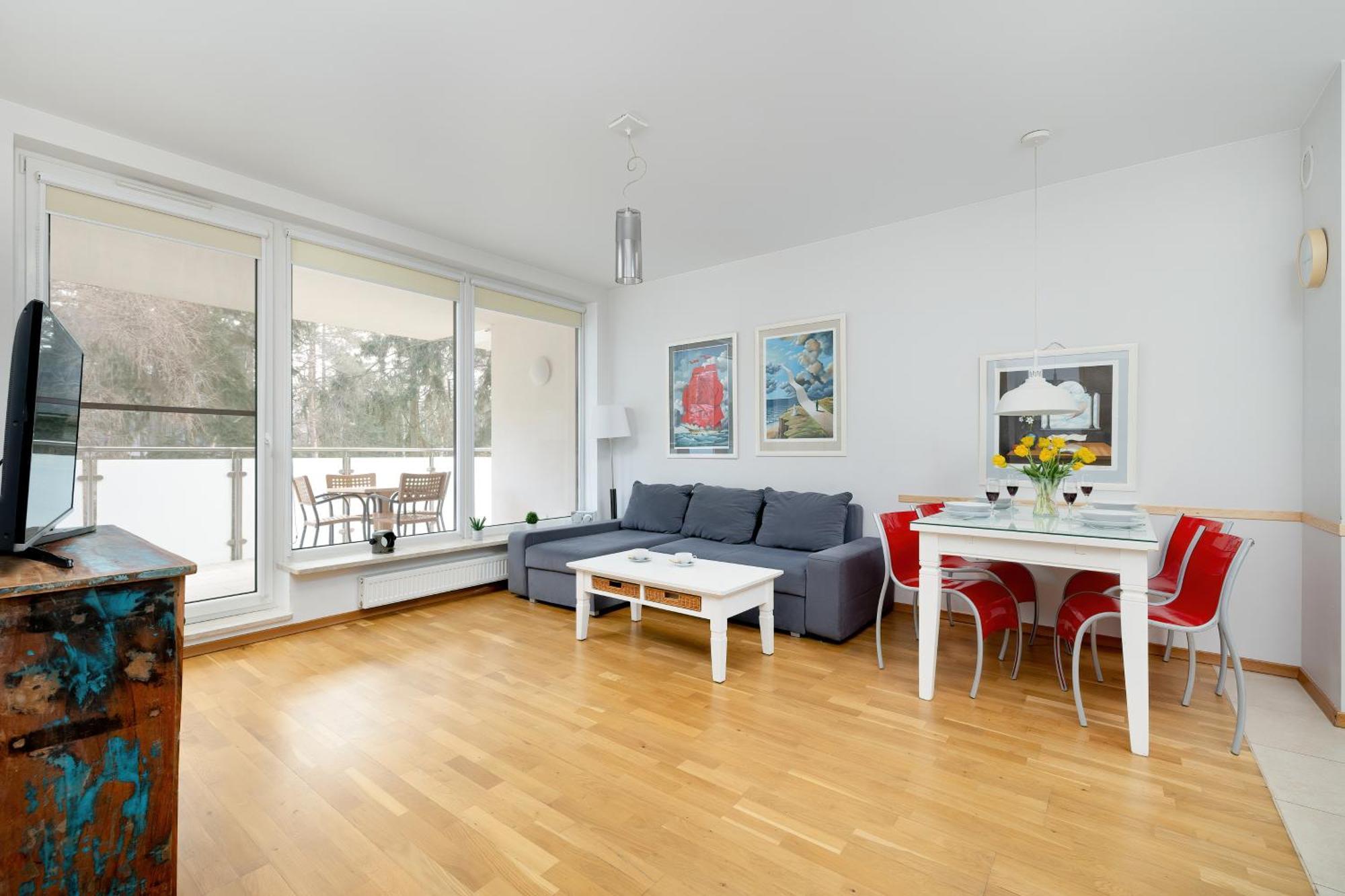 Apartamenty Aquamarina Seaview By Rent Like Home 米兹多洛杰 外观 照片